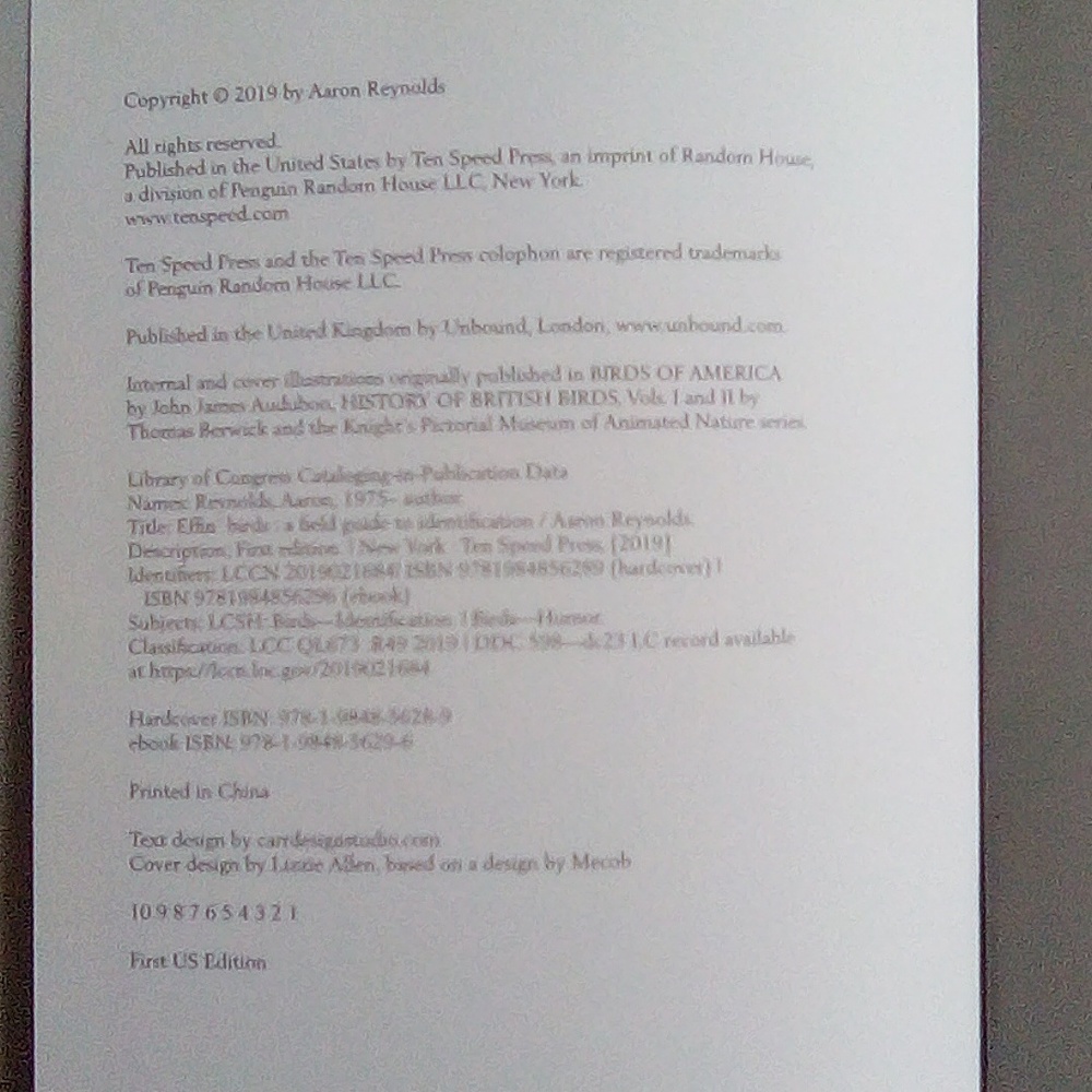 Effin' Birds: A Field Guide to Identification - Aaron Reynolds - Picture 5 of 9